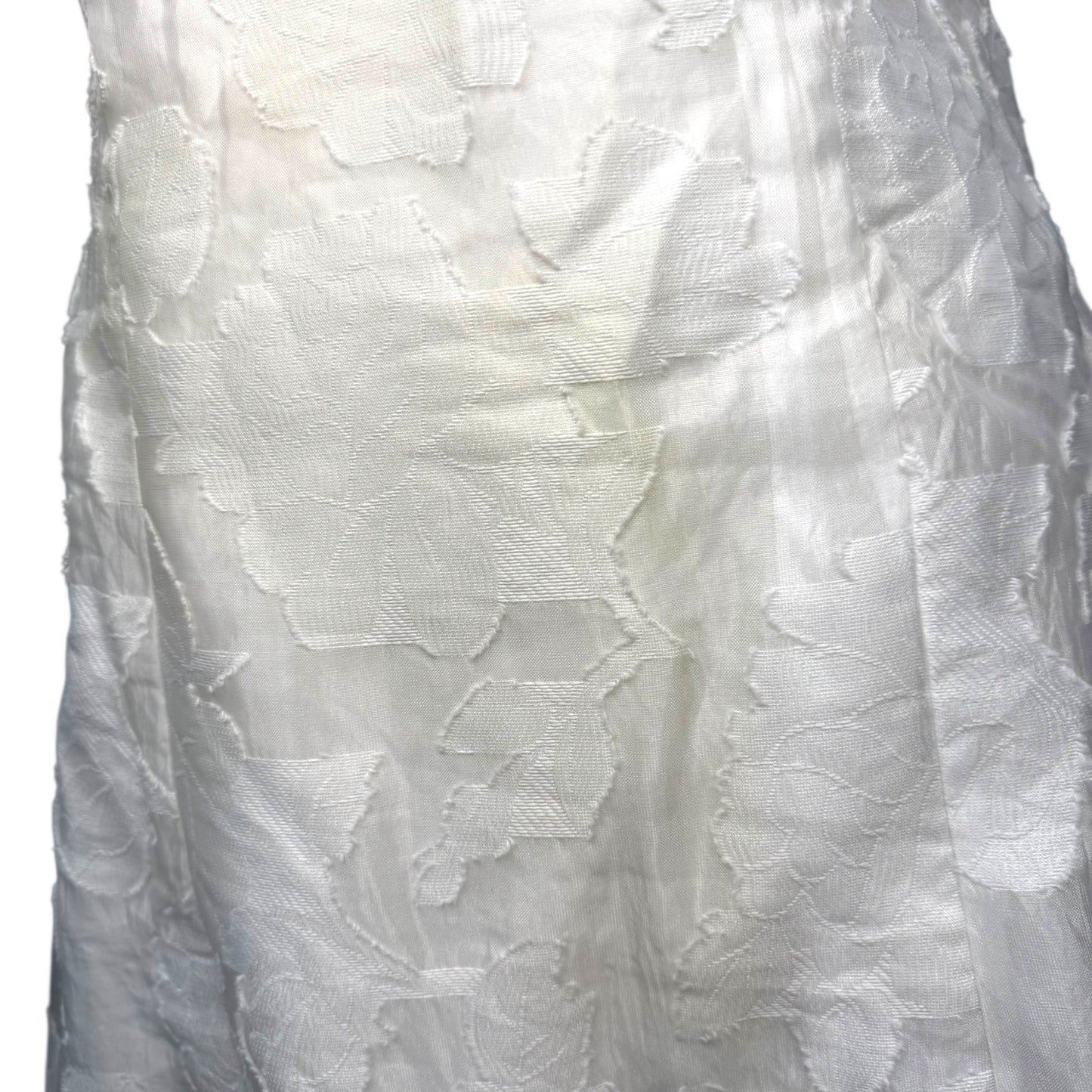 RATS BABYDOLL WHITE DRESS SAMPLE - S