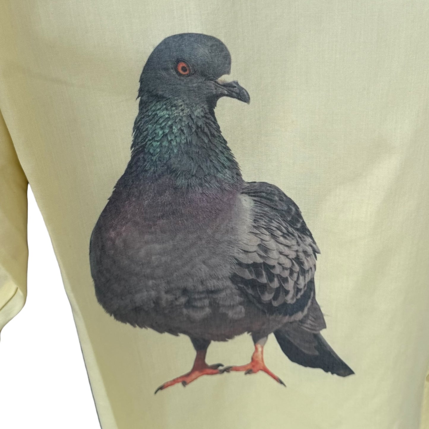 PIGEON PALE YELLOW SHIRT - MENS L