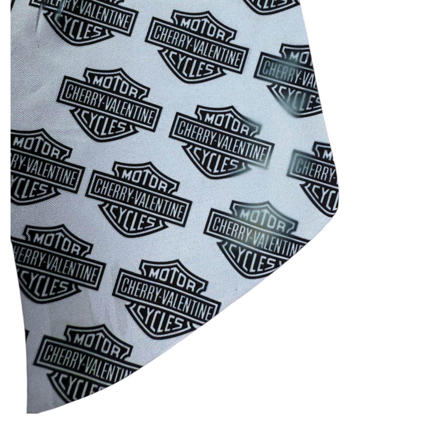 CHERRY VALENTINE MOTORCYCLES BLUE BOW SAMPLE