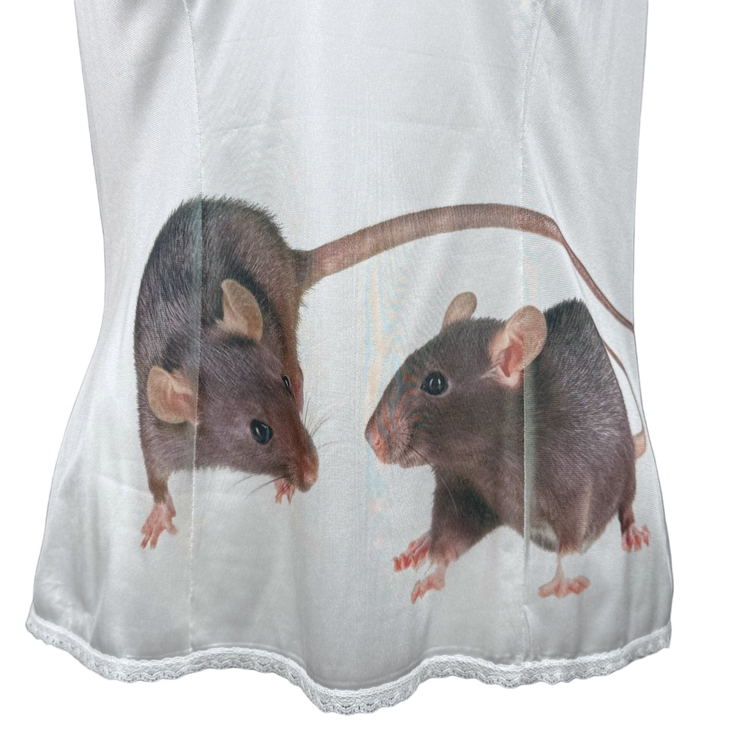 RAT FREINDS WHITE TANK - M