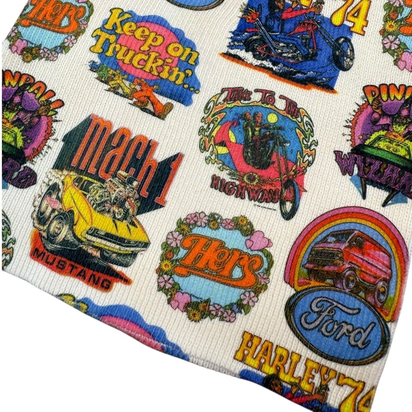 IRON ON BEANIE SAMPLE *READY TO SHIP*