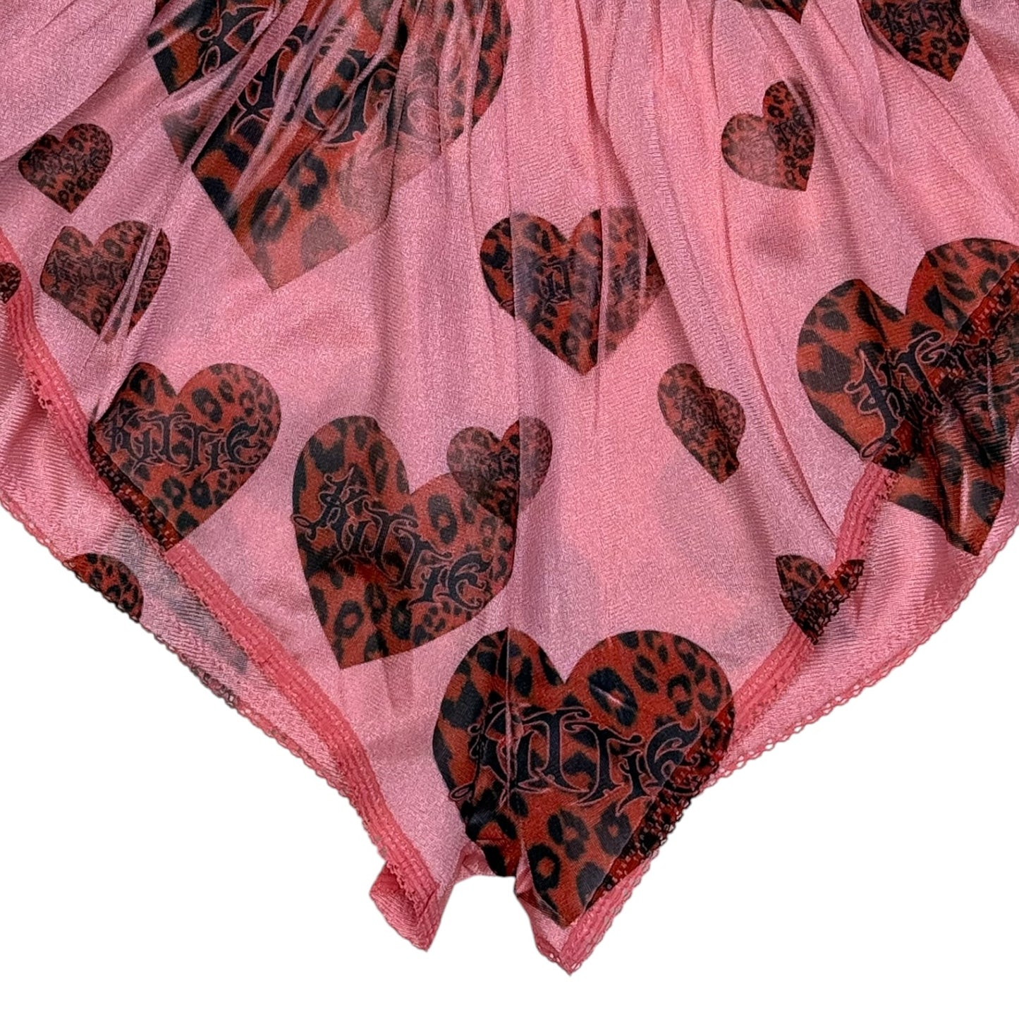 KITTIE PINK LACE SHORTS - S