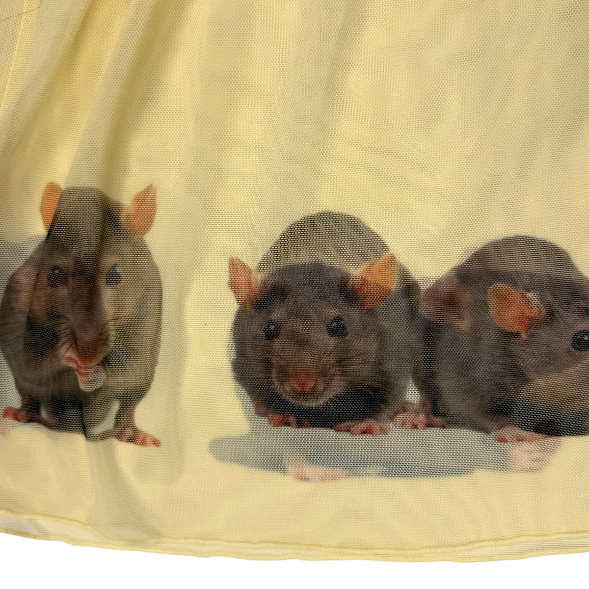RAT LINEUP BUTTER YELLOW BABYDOLL TOP - M