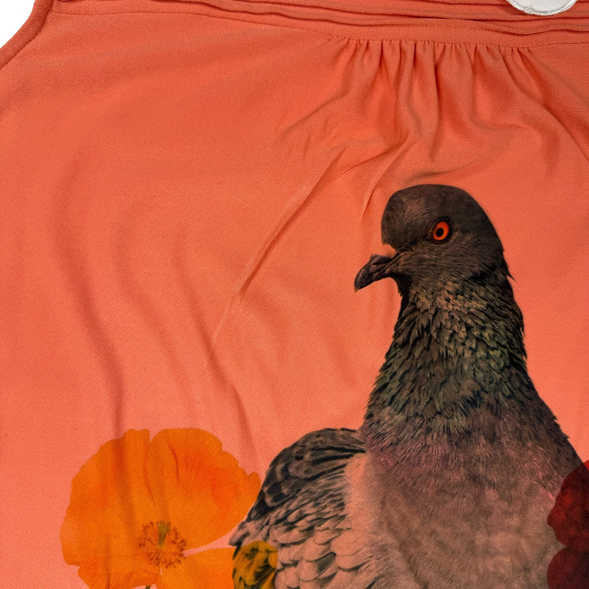 TWEE PIGEON ORANGE BLOUSE - XL/1X