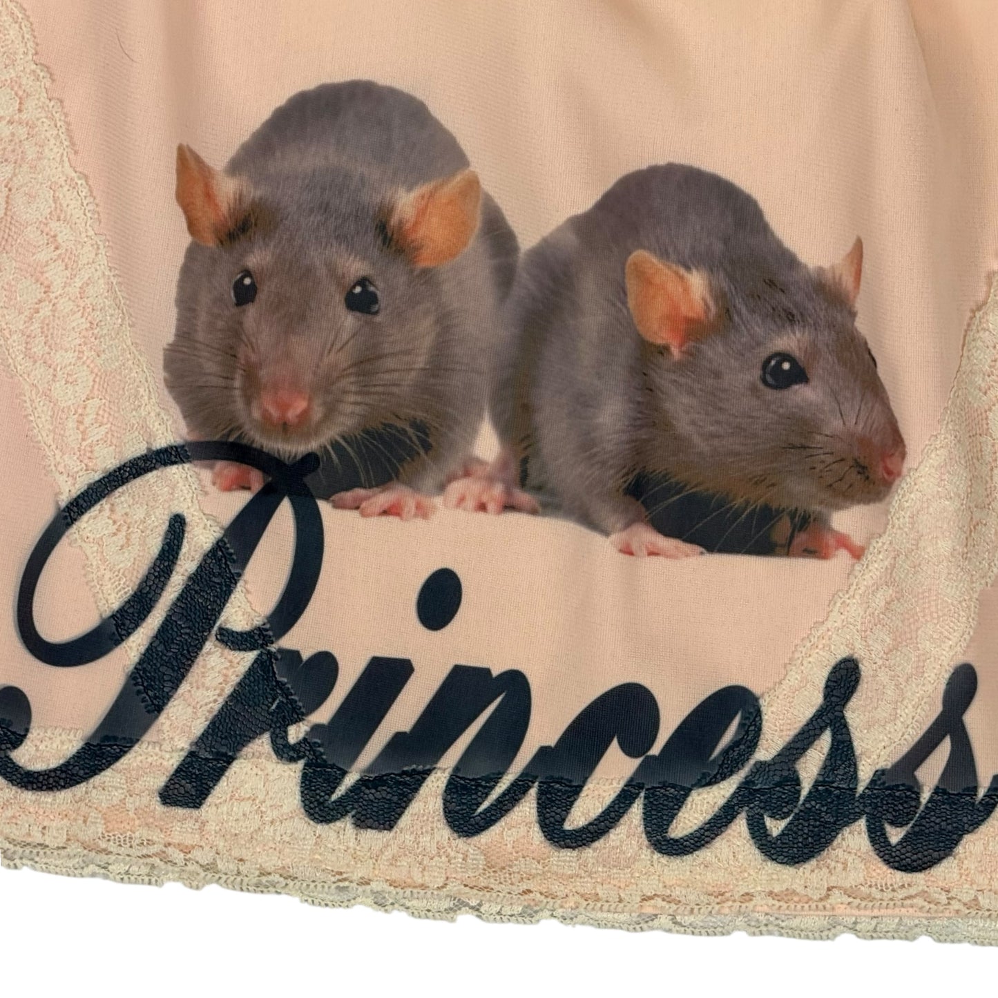 PRINCESS RAT PINK MINI SKIRT - S