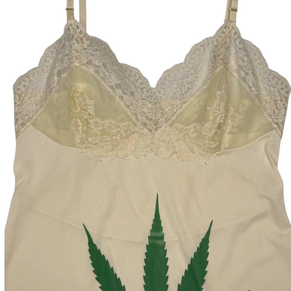 WEED LACE MINI DRESS SAMPLE- S