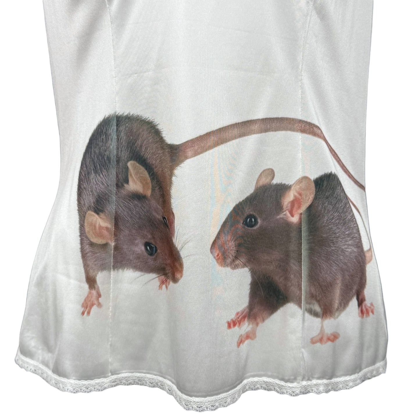RAT FRIENDS WHITE TANK - L