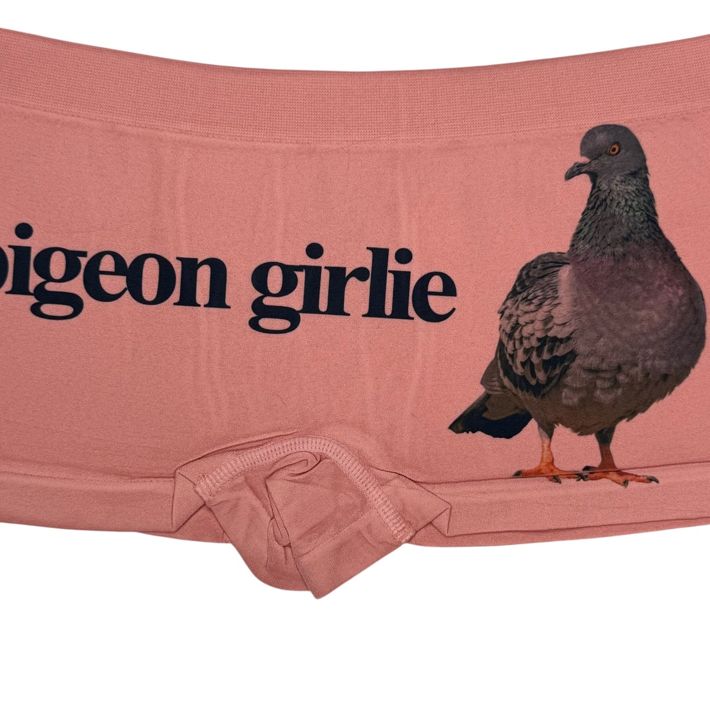 PIGEON GIRLIE CORAL BOYSHORT UNDIES SAMPLE - M