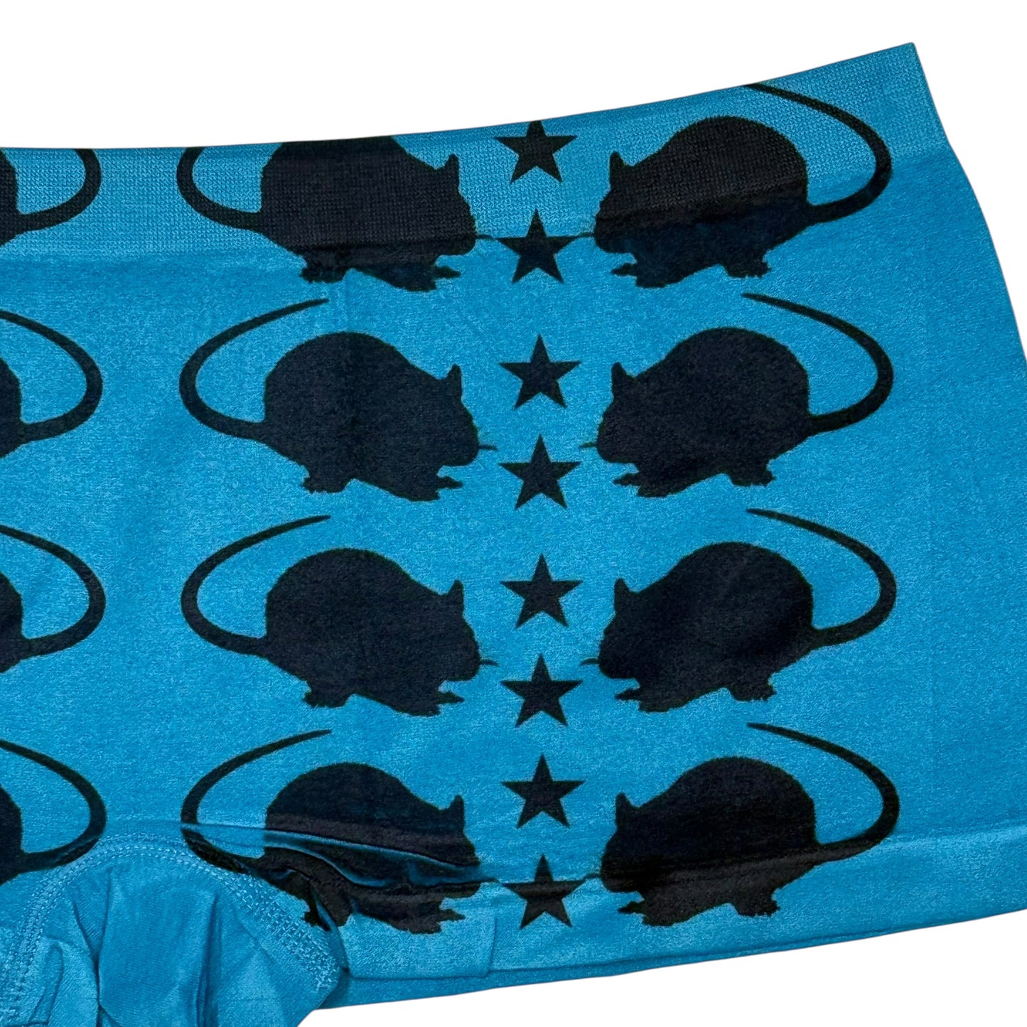 PUNK RAT TEAL BOYSHORT UNDIES - XL