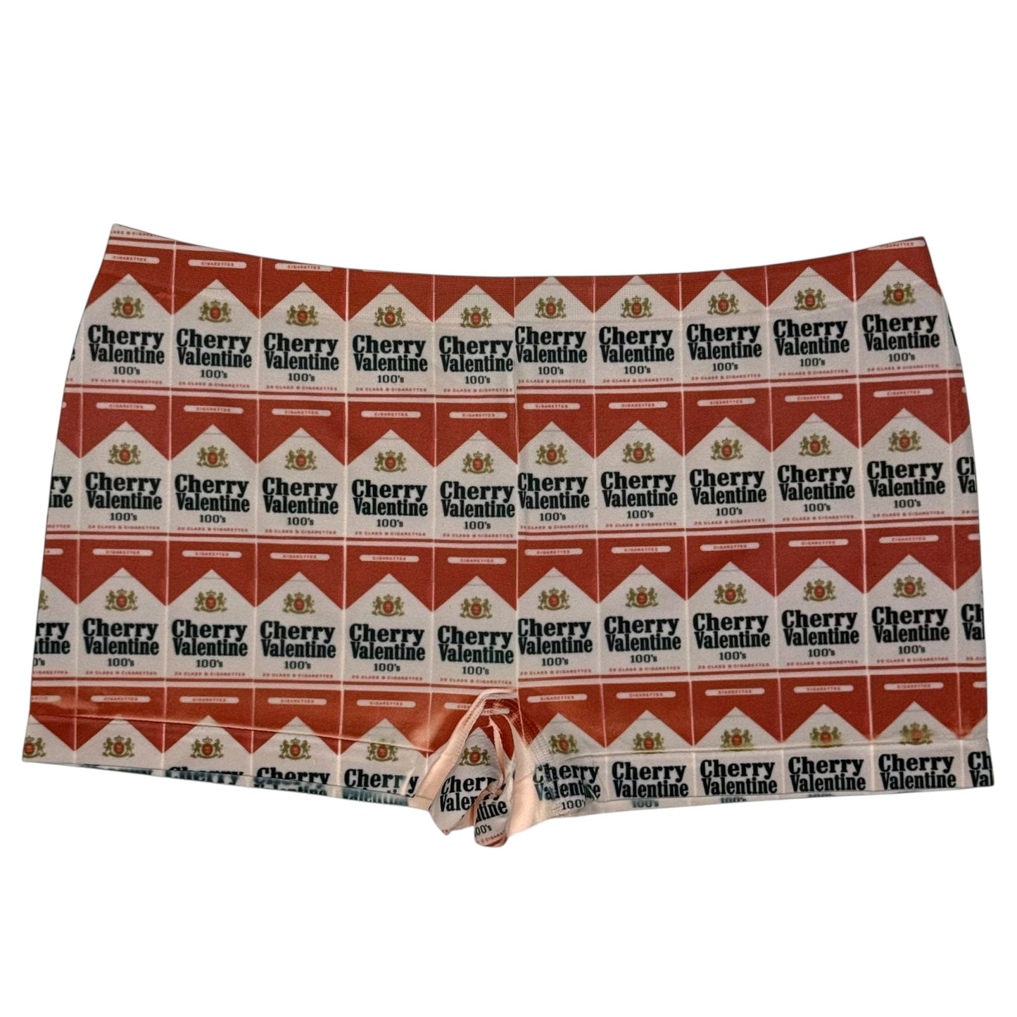 CHERRY VALENTINE PEACH BOYSHORT UNDIES - L