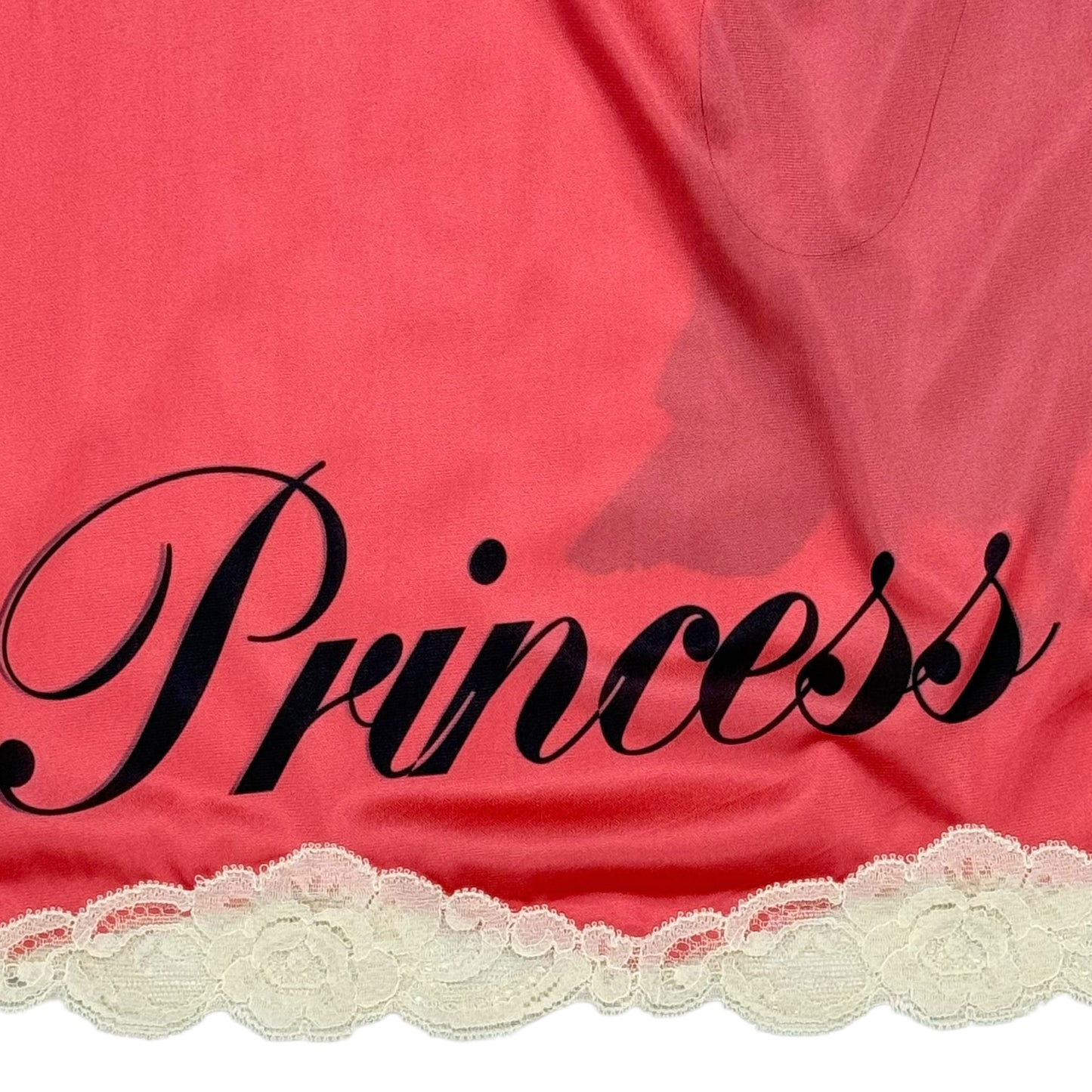 PIGEON NEON PINK LACE SKIRT - S