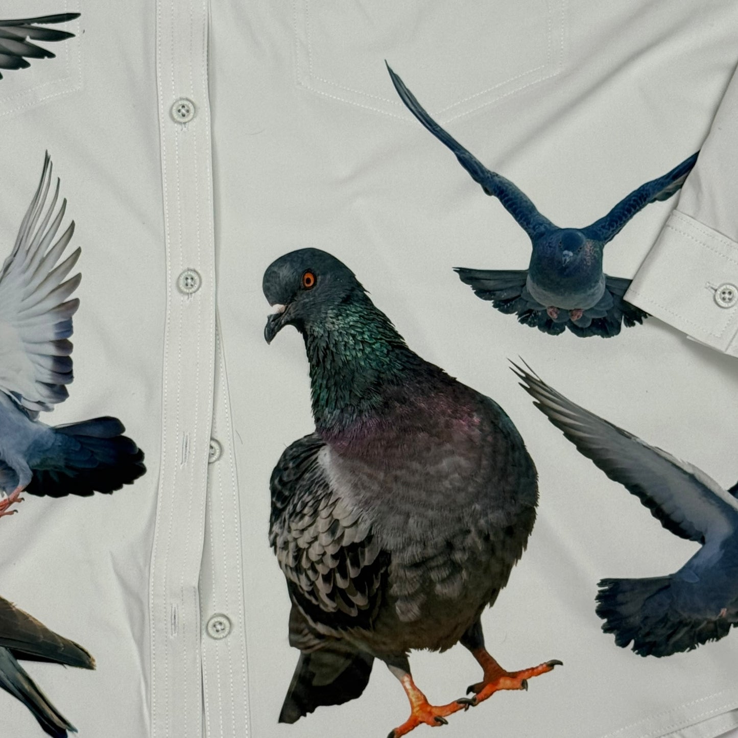 PIGEON PASTEL GREEN BLOUSE - XXL