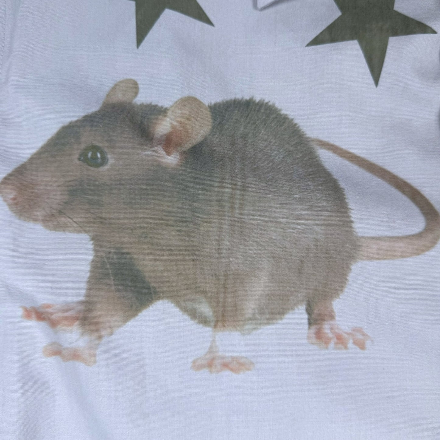 7 DEADLY RATS GRAY SHIRT - MENS XL