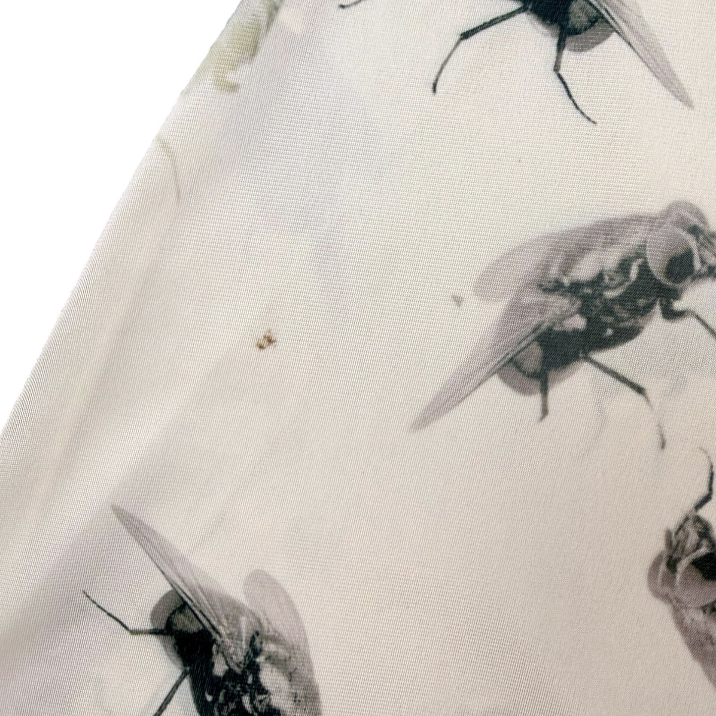 RETURN OF THE FLY WHITE SLIP DRESS - XS