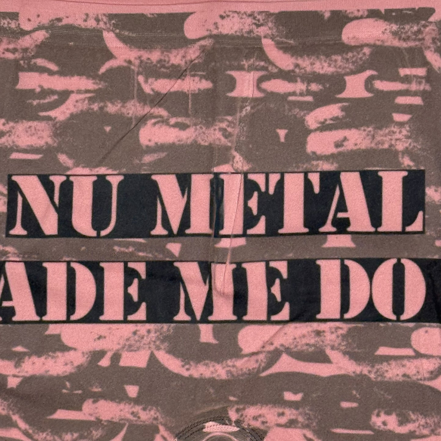 NU METAL MADE ME DO IT PINK BOYSHORT UNDIES SAMPLE - 2XL
