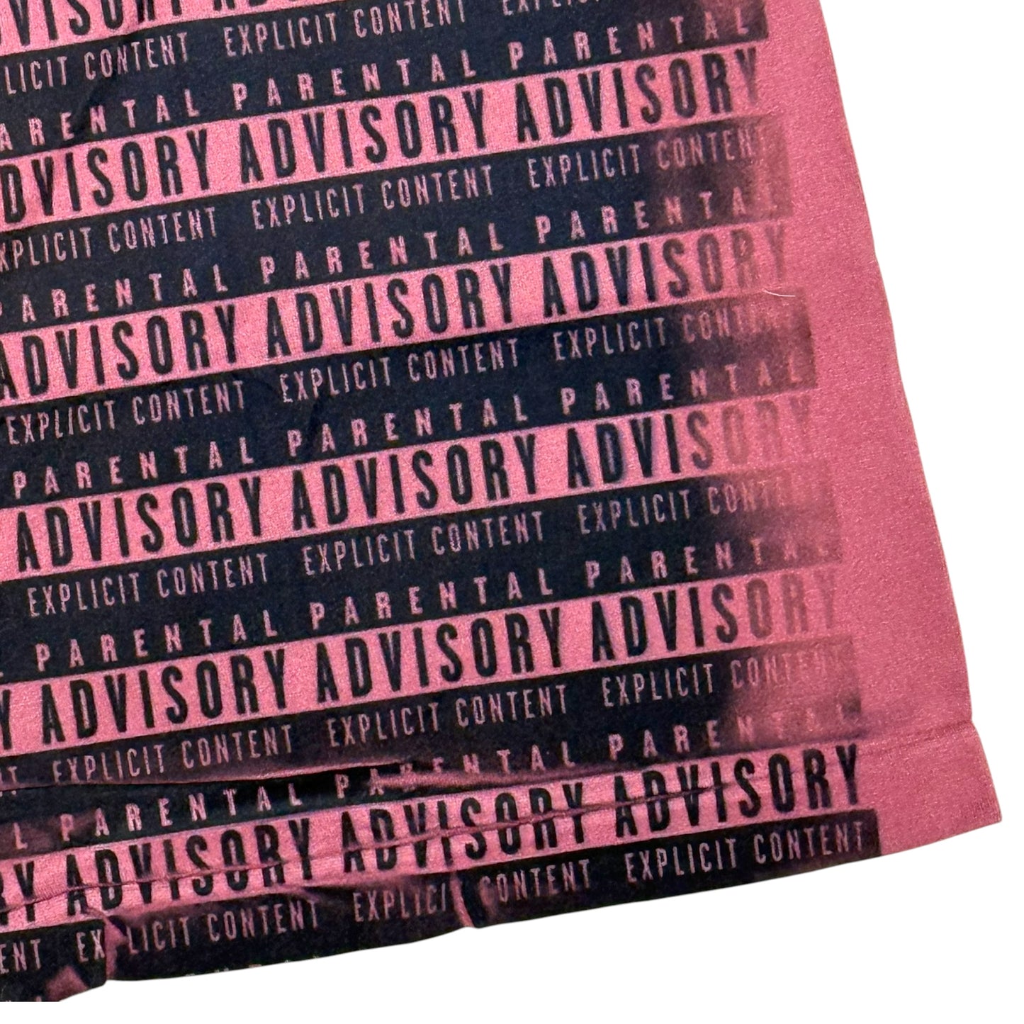 PARENTAL ADVISORY MAUVE BOYSHORT UNDIES SAMPLE - 2XL