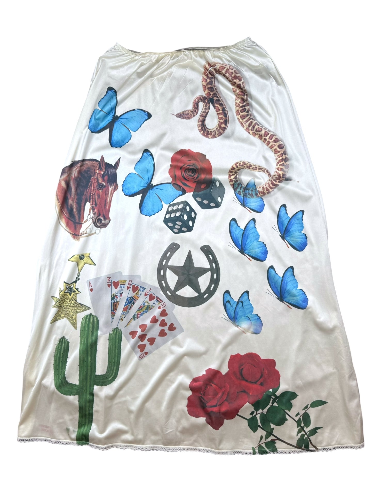 WESTERN DREAM LONG SKIRT - M