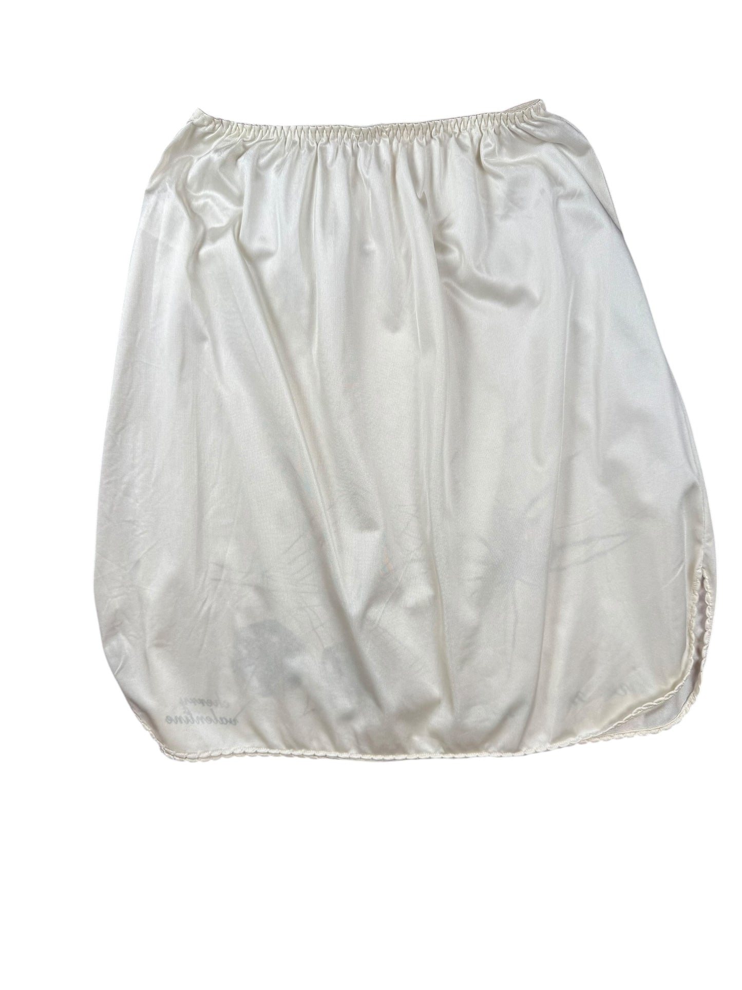 LOVE ME TENDER MINI SLIP SKIRT - S