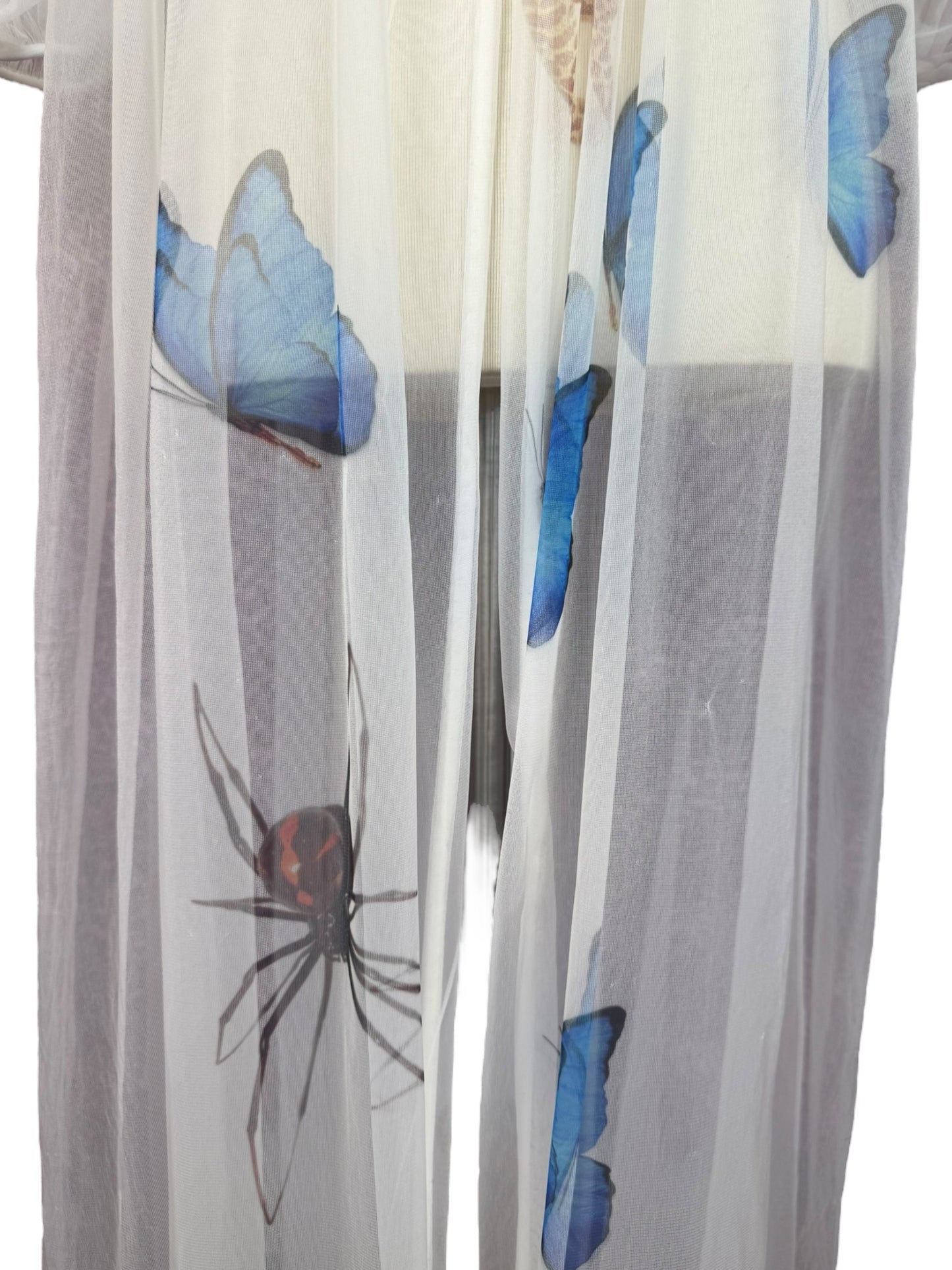 BLUE BUTTERFLY NIGHTIE - M/L