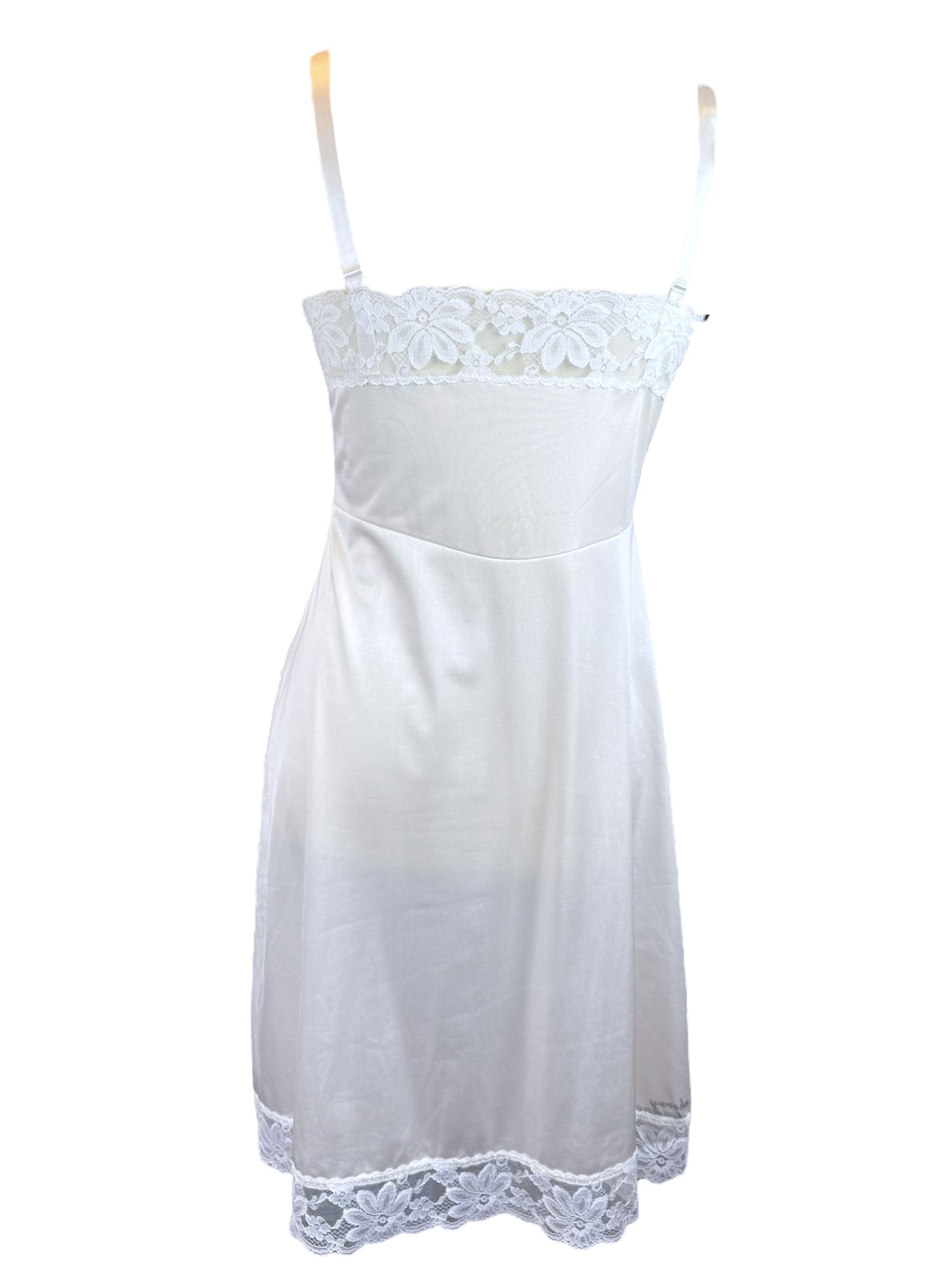 VINTAGE COWGIRL V1 WHITE DRESS - S