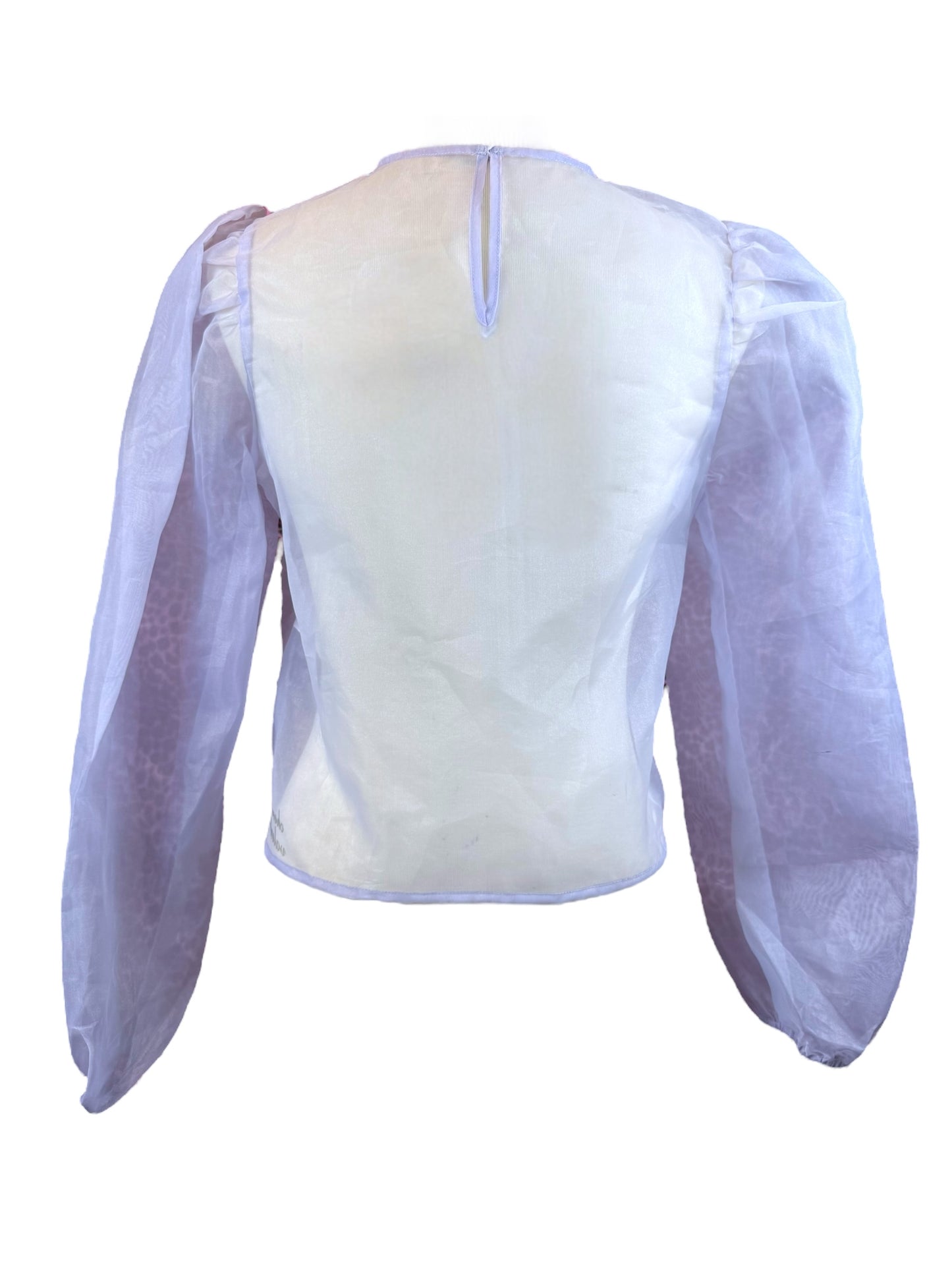 PRISCILLA PURPLE TOP - S