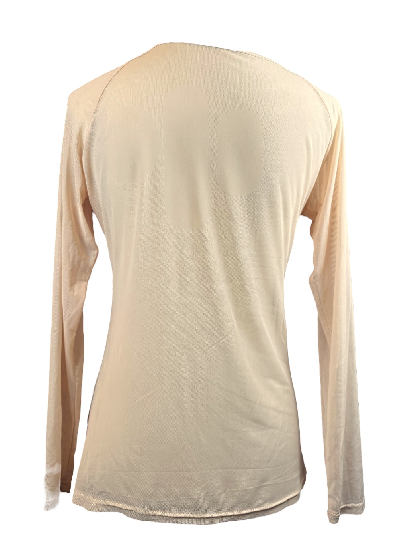 ROCKY HORROR TAN MESH TOP - L/XL/2X