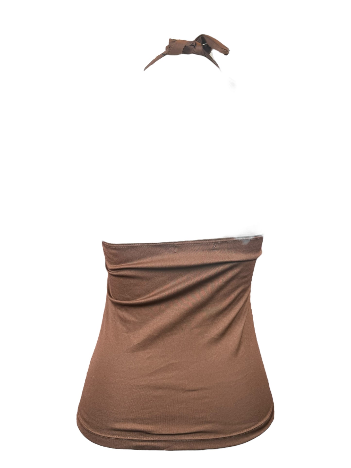 SEX DRUGS ROCK N ROLL BROWN TANK 1 - S/M