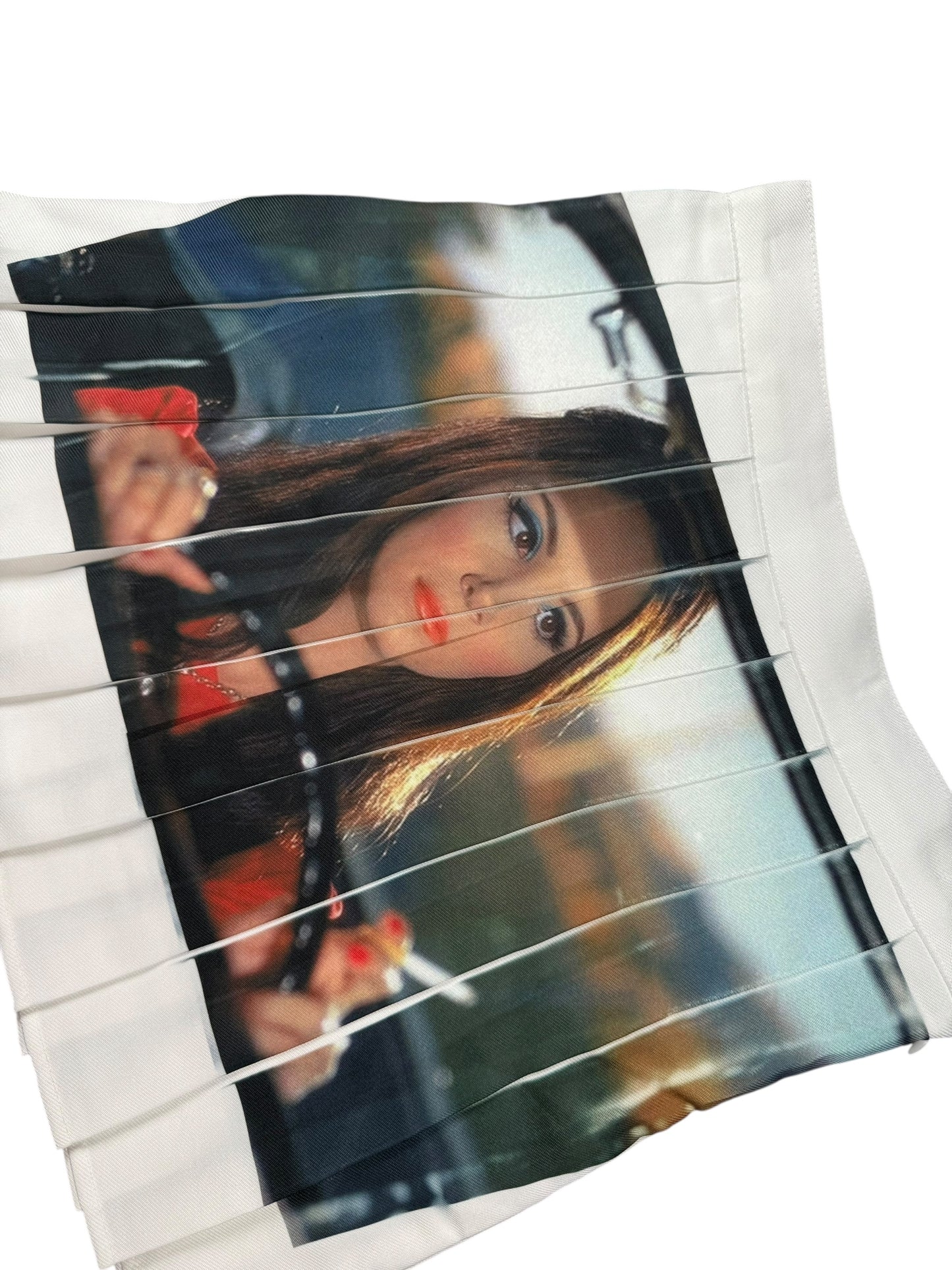 LOVE WITCH PLEATED WHITE SKIRT - XS