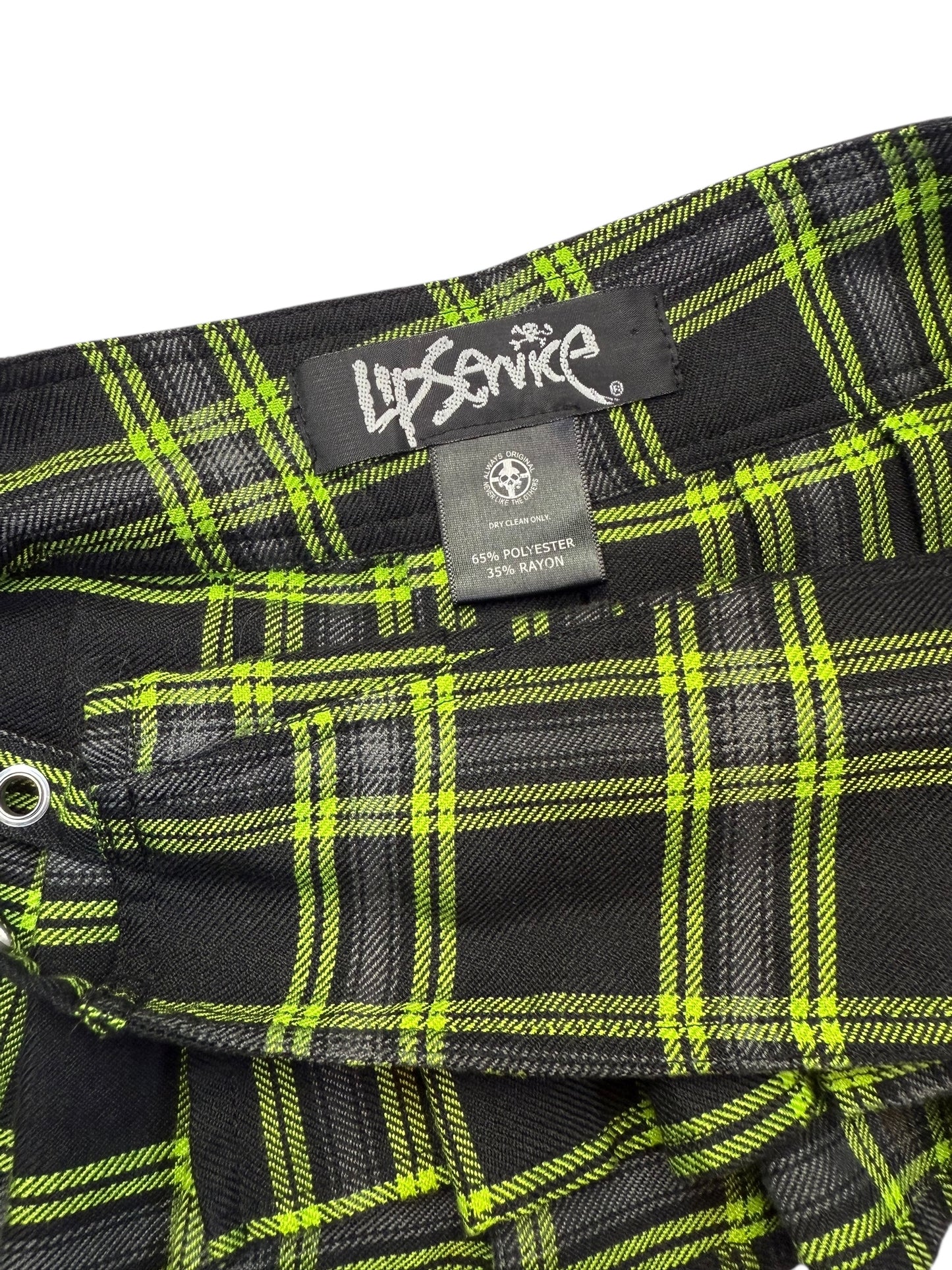 LIP SERVICE EXTA MINI PLAID SKIRT - XS/S