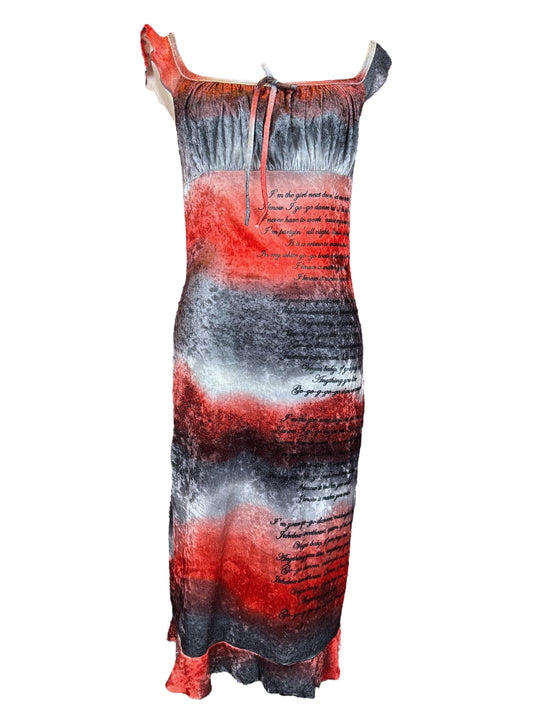 GOGO DANCER VELVET DRESS - M