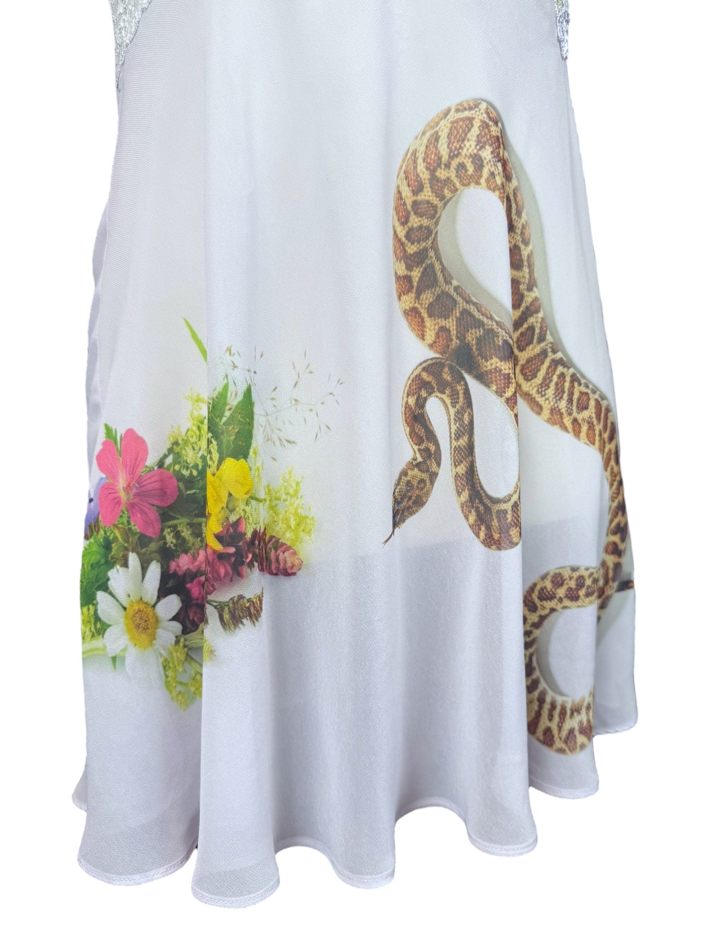 GARDEN SNAKE BABYDOLL TOP - S