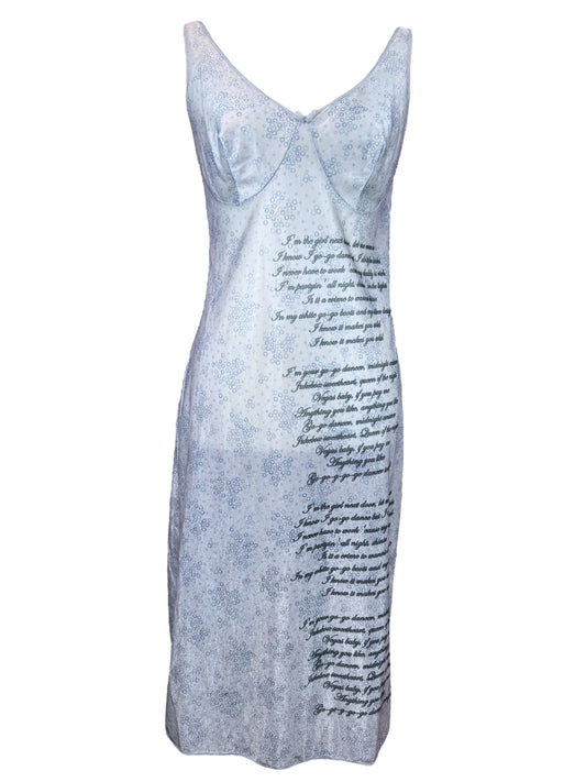 GO GO DANCER BLUE DRESS - M