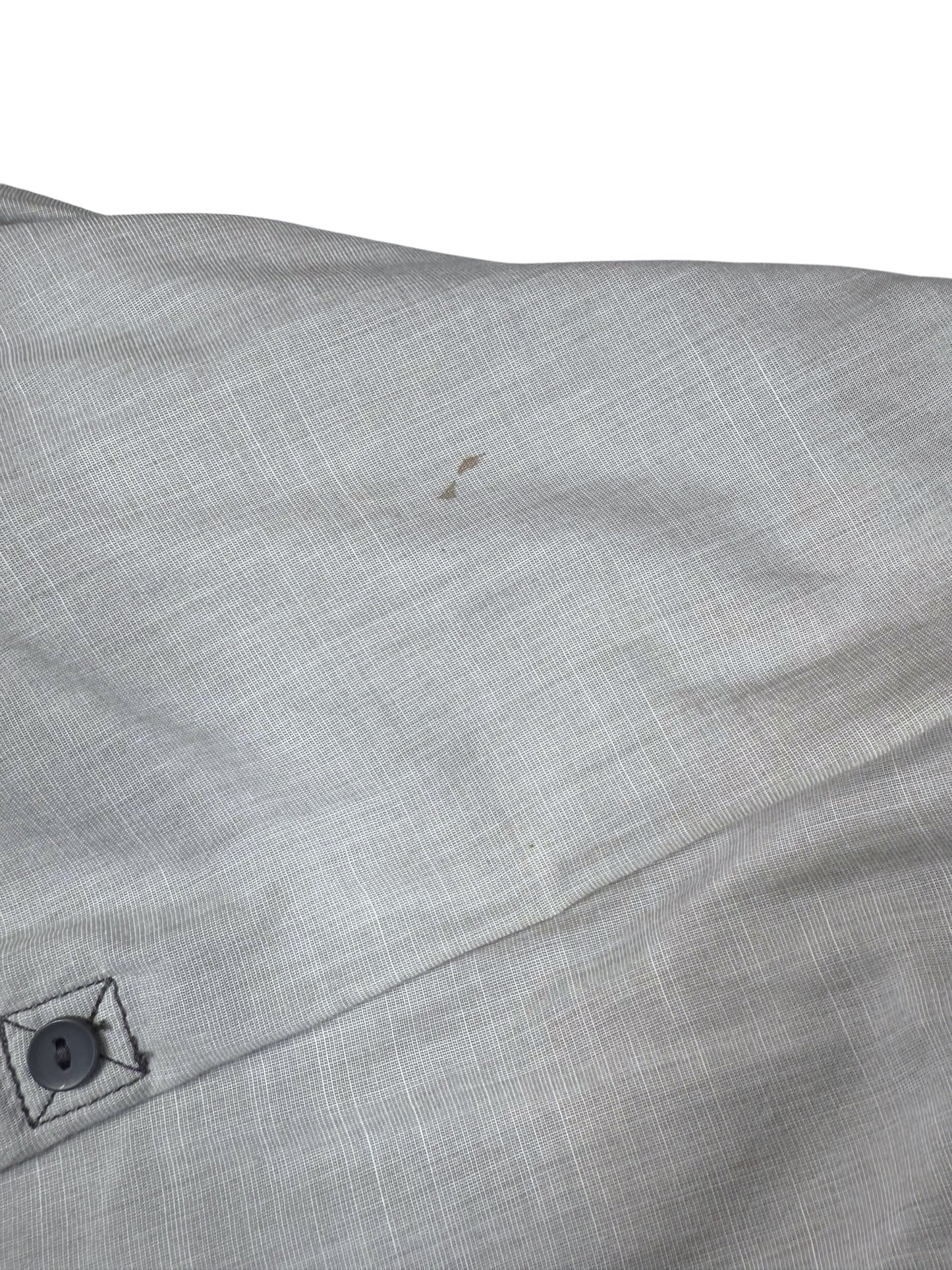 RATS GRAY LONG SLEEVE BUTTON UP - MENS 2XL