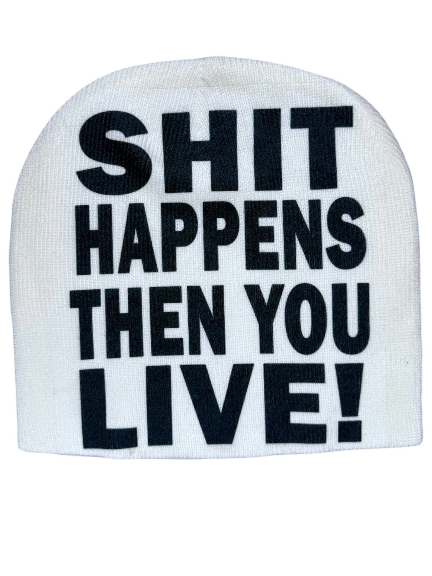 SHIT HAPPENS BEANIE