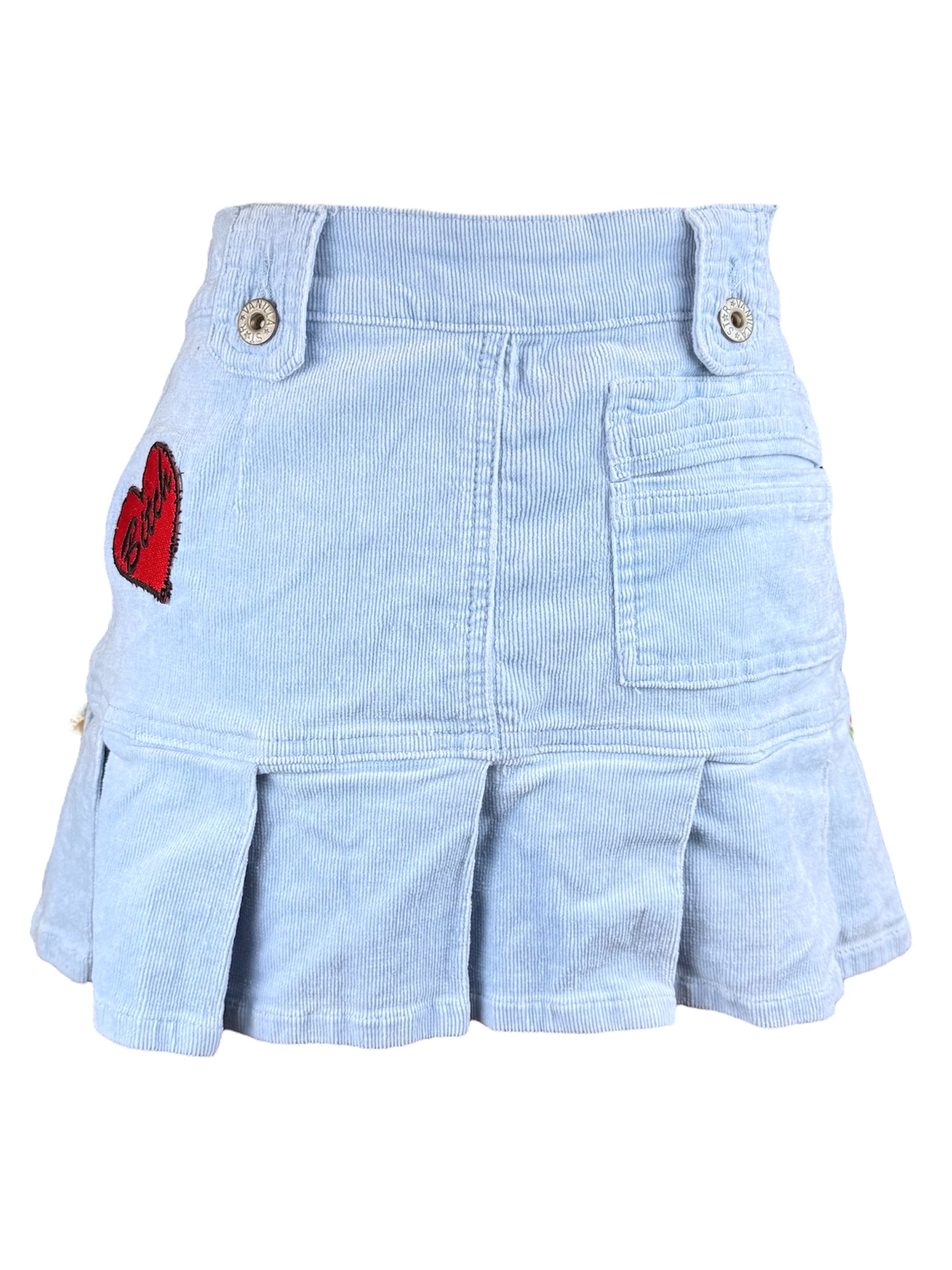 Fruit Bitch Baby Blue Mini Skirt - M/L