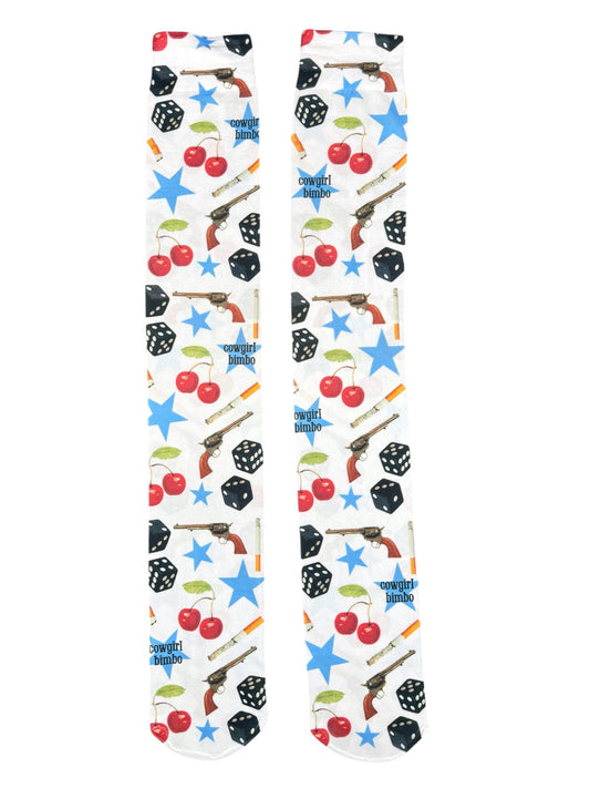 COWBOY BIMBO KNEE HIGHS *PRE-ORDER*