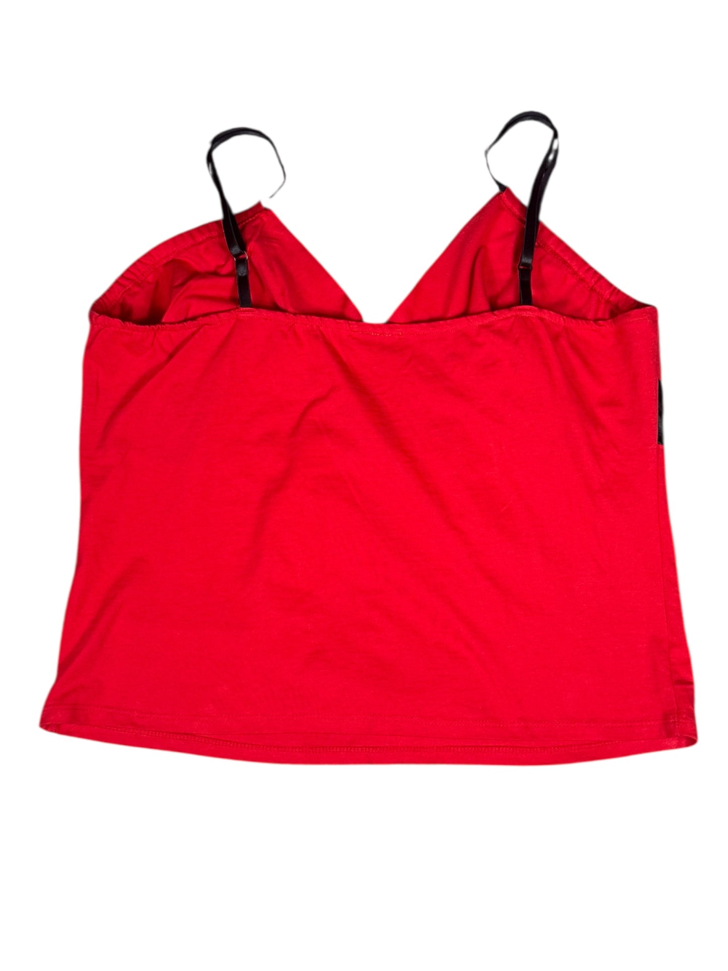 SACRED HEART LACE CAMI TANK - 1X/2X