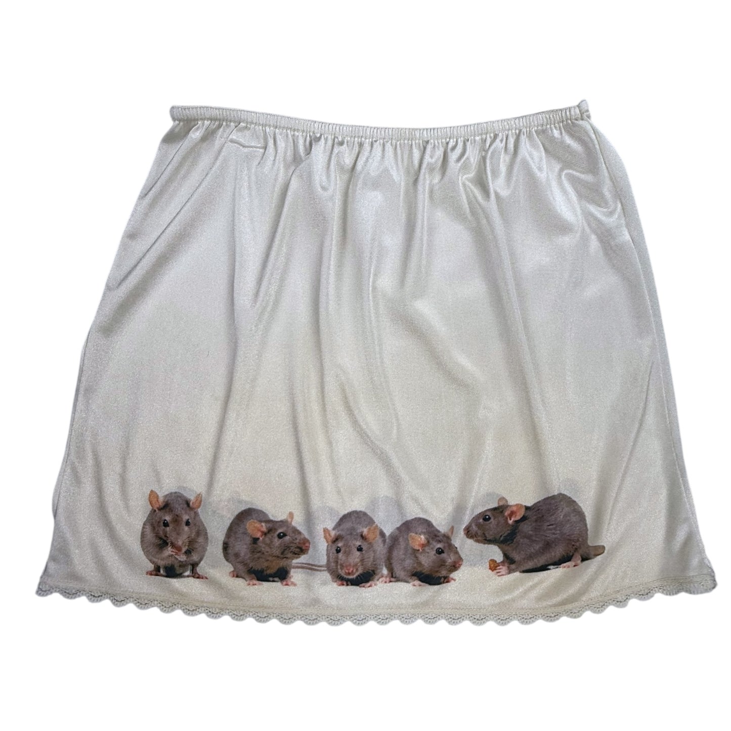 RAT LINEUP MINI SKIRT - L