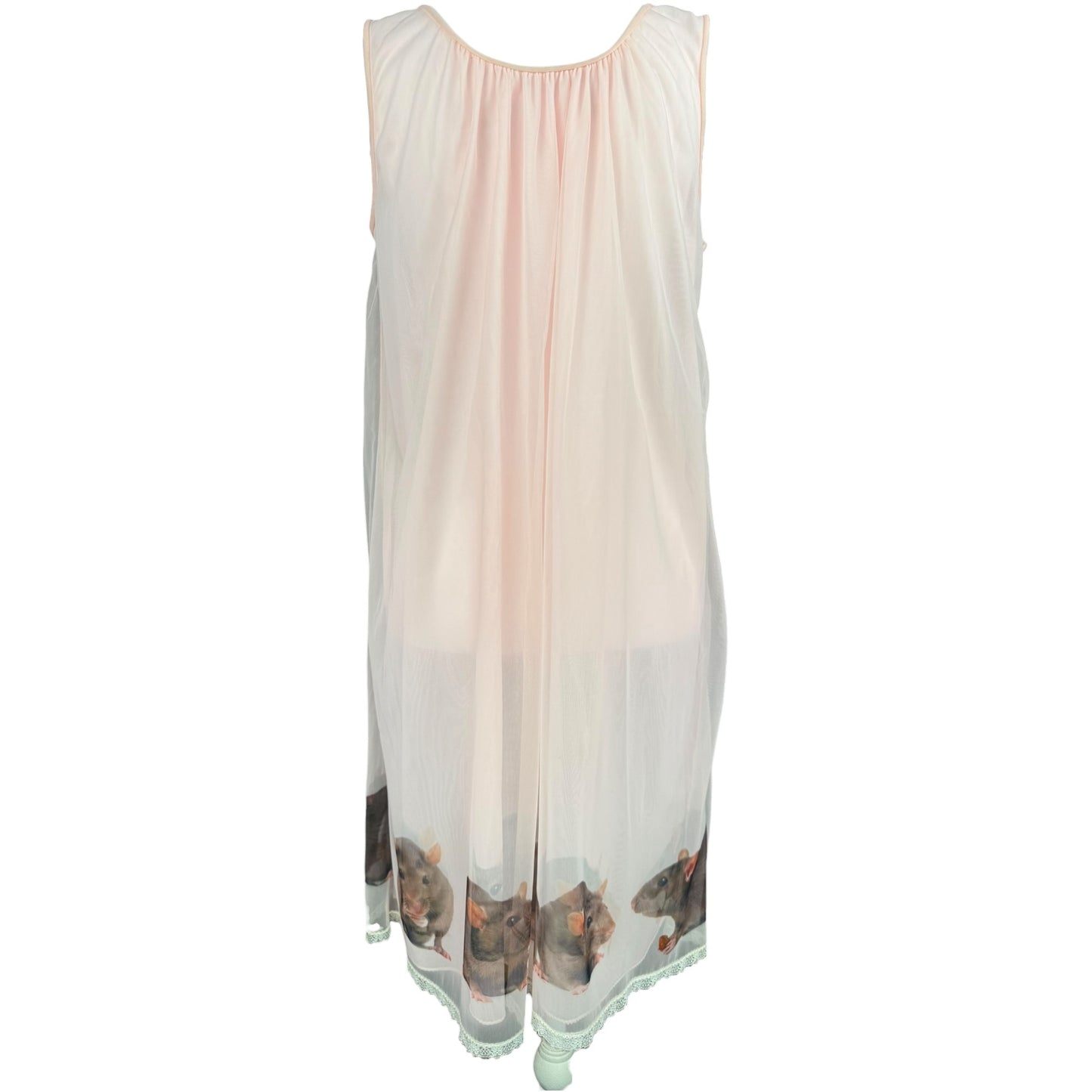 RAT PINK NIGHTIE DRESS - M