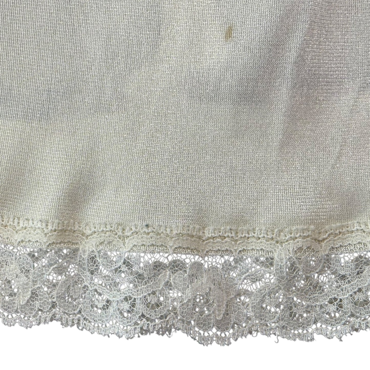 RATTY CREAM SKIRT - XS