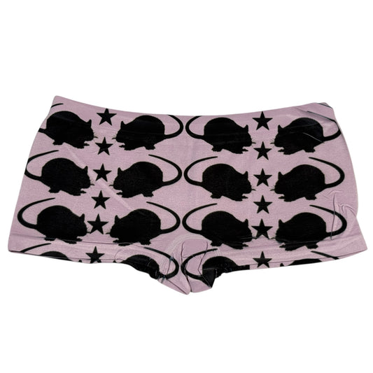 RAT LILAC BOYSHORT UNDIES - M