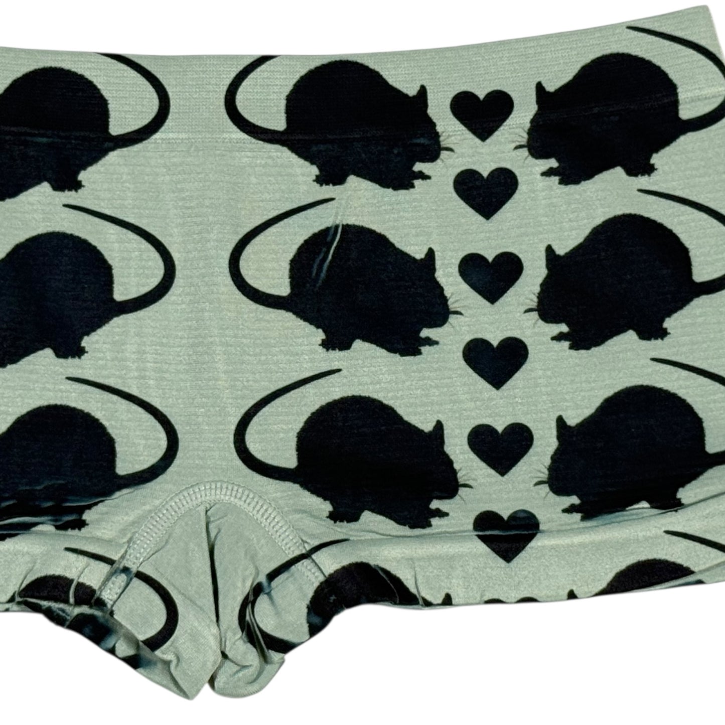 RAT KHAKI GREEN BOYSHORT UNDIES - M