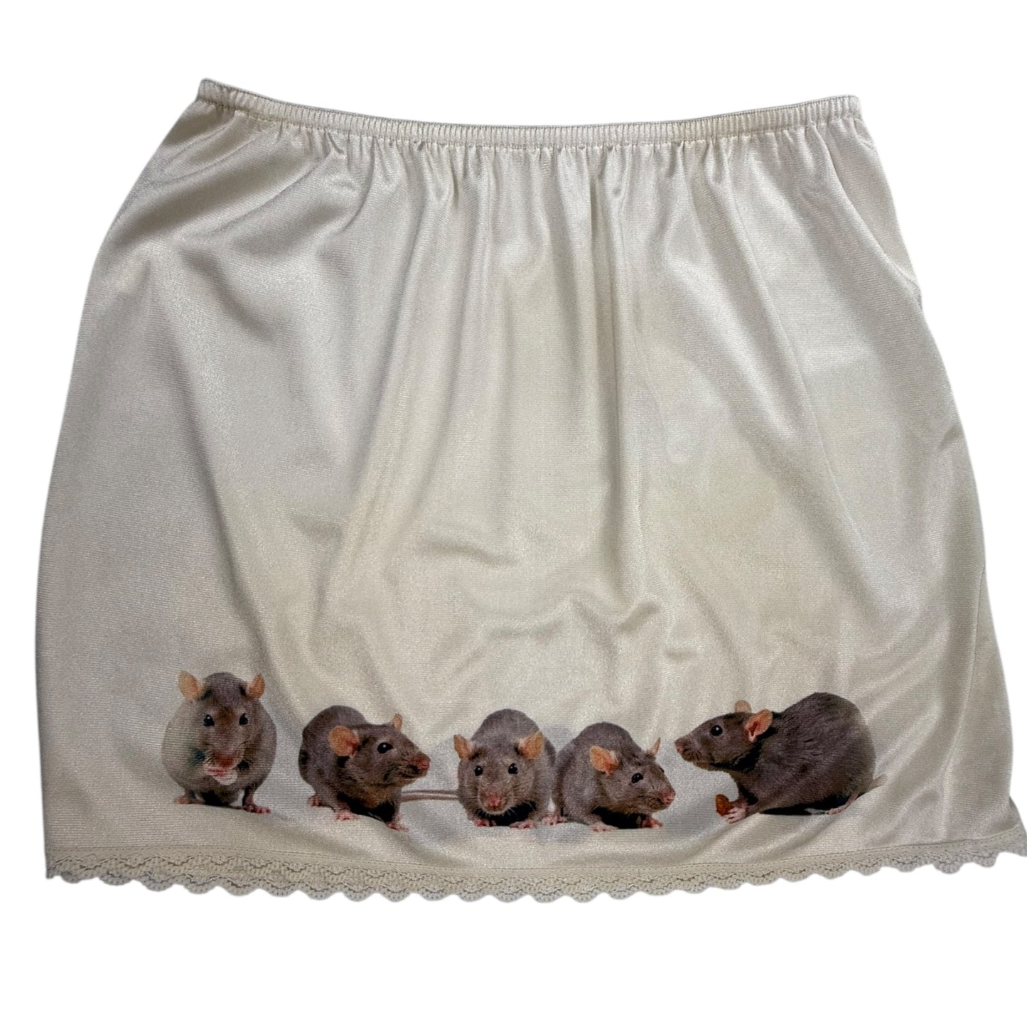 RAT LINEUP MINI SKIRT - L