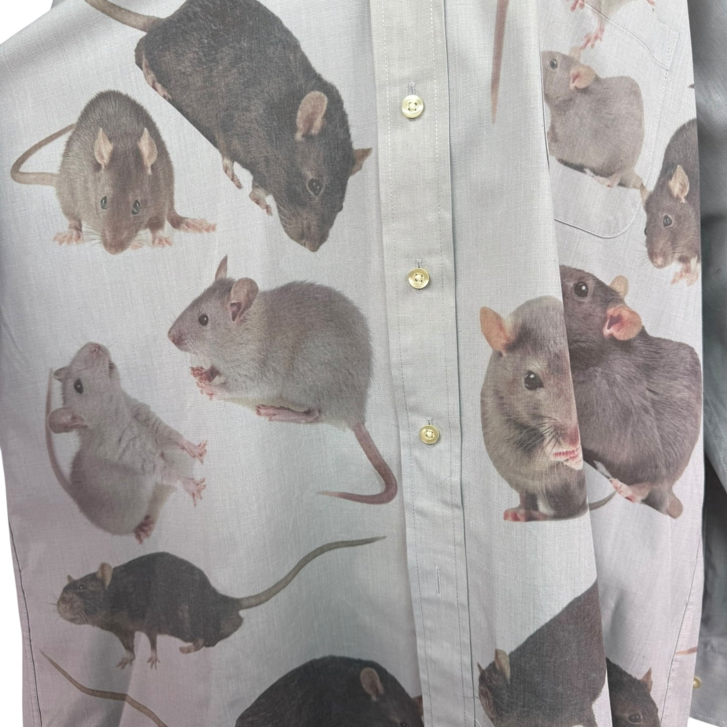 RATS ALL AROUND GRAY - XL