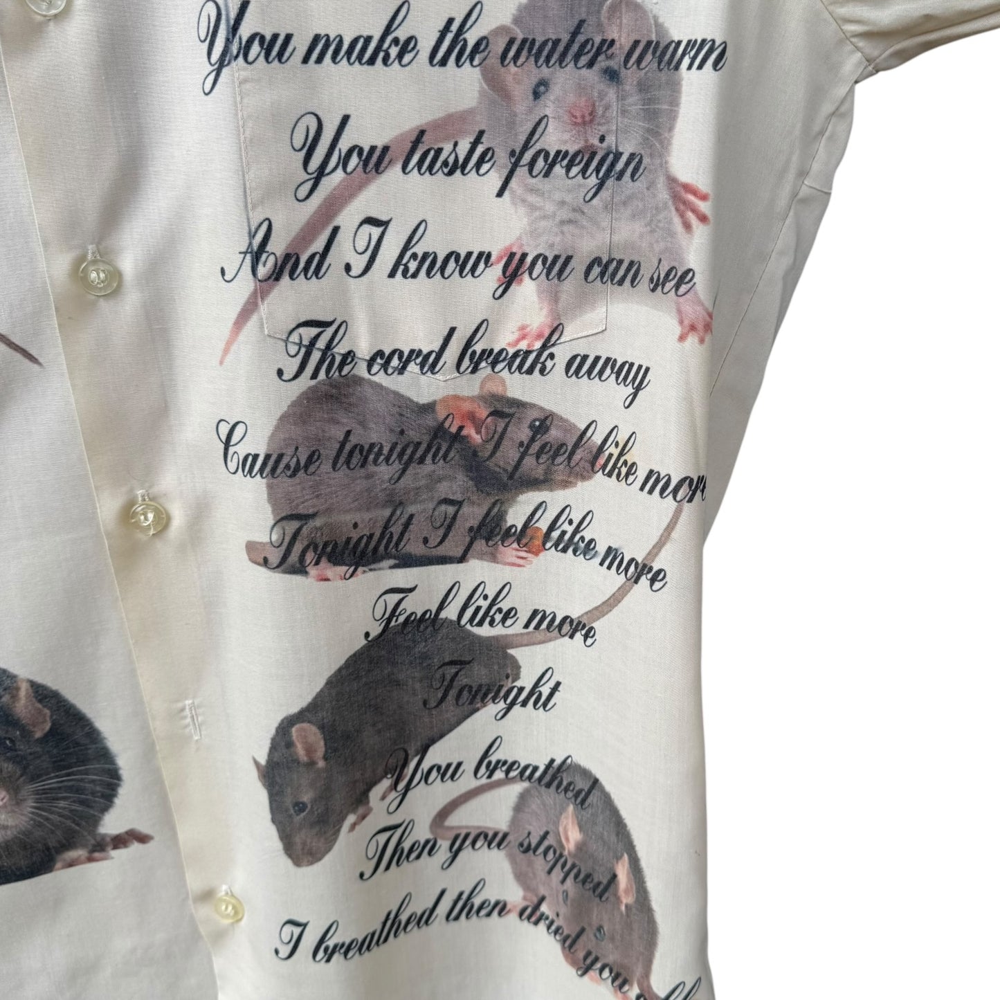 DIGITAL RATS TAN SHIRT - MENS M