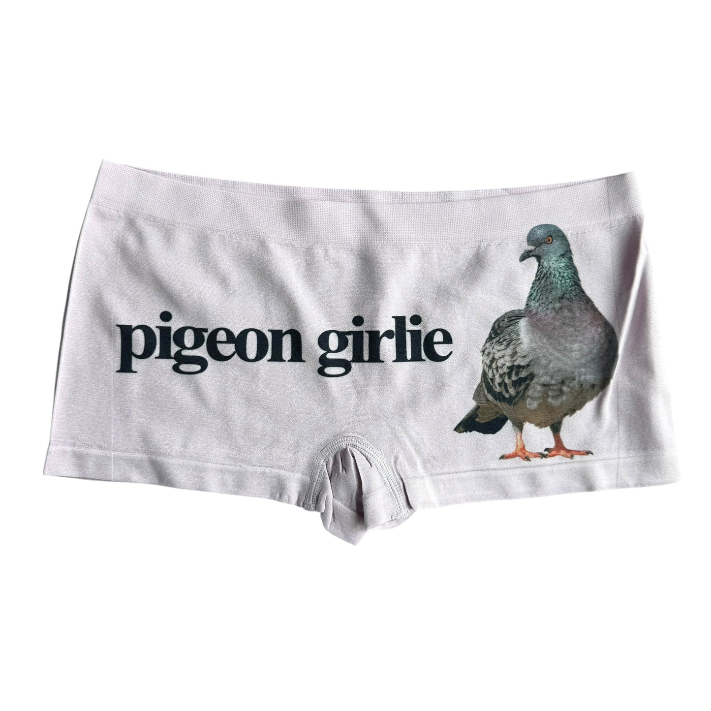 PIGEON GIRLIE LILAC BOY SHORT UNDIES - L