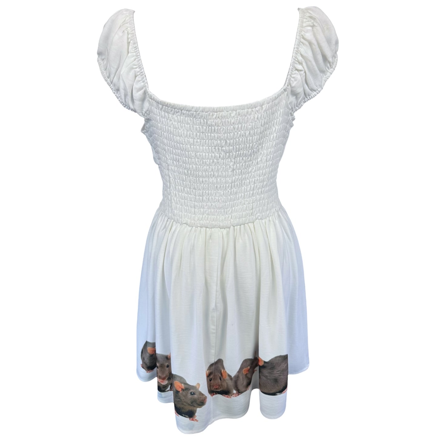 WHITE RAT SAMPLE CORSET DRESS  - L