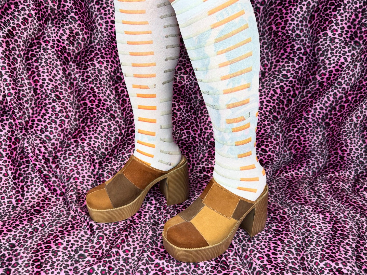 CIGARETTE KNEE HIGHS *PRE-ORDER*