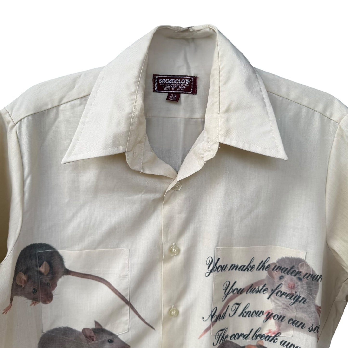 DIGITAL RATS TAN SHIRT - MENS M