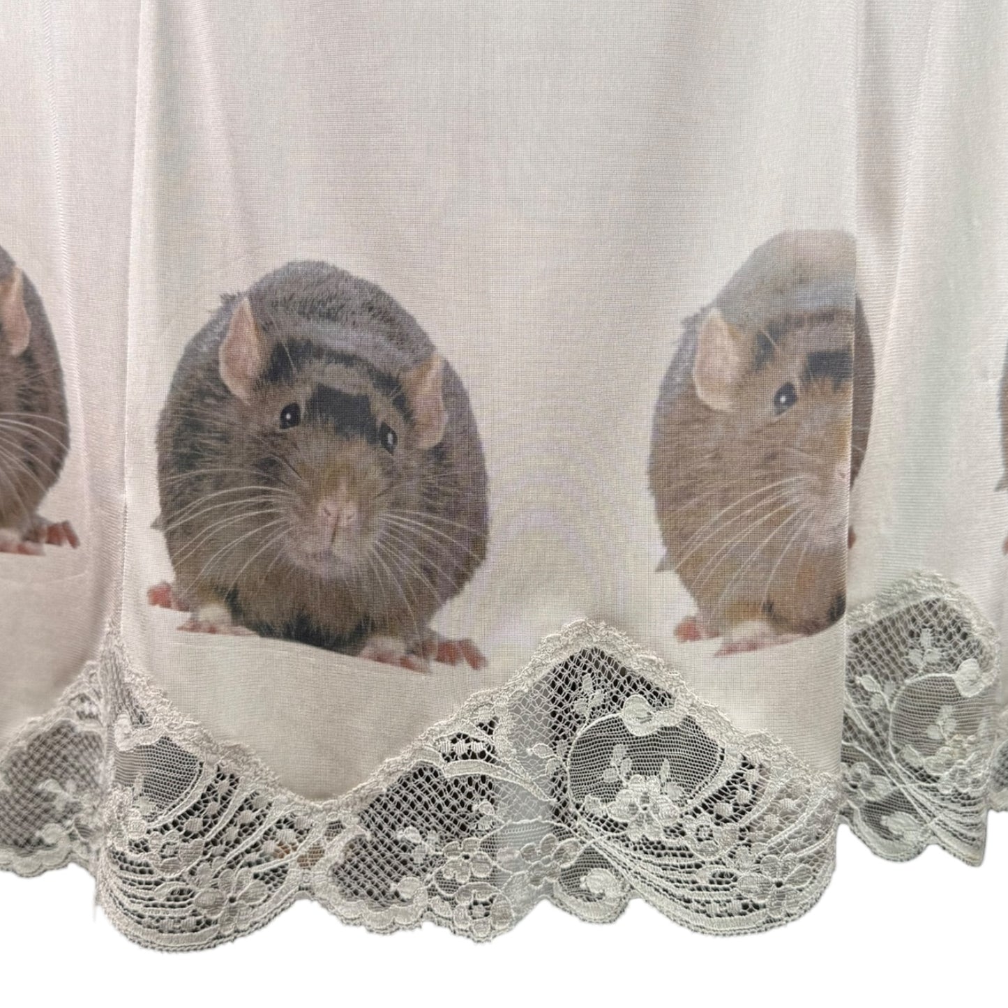 CHAMPAGNE RAT SLIP DRESS - S